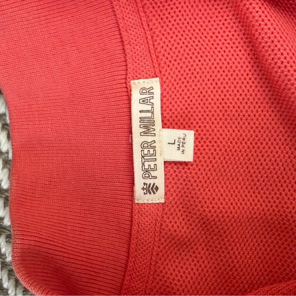 Peter Millar Red Sleeveless Zip-Up - fishers island - Picture 4 of 6
